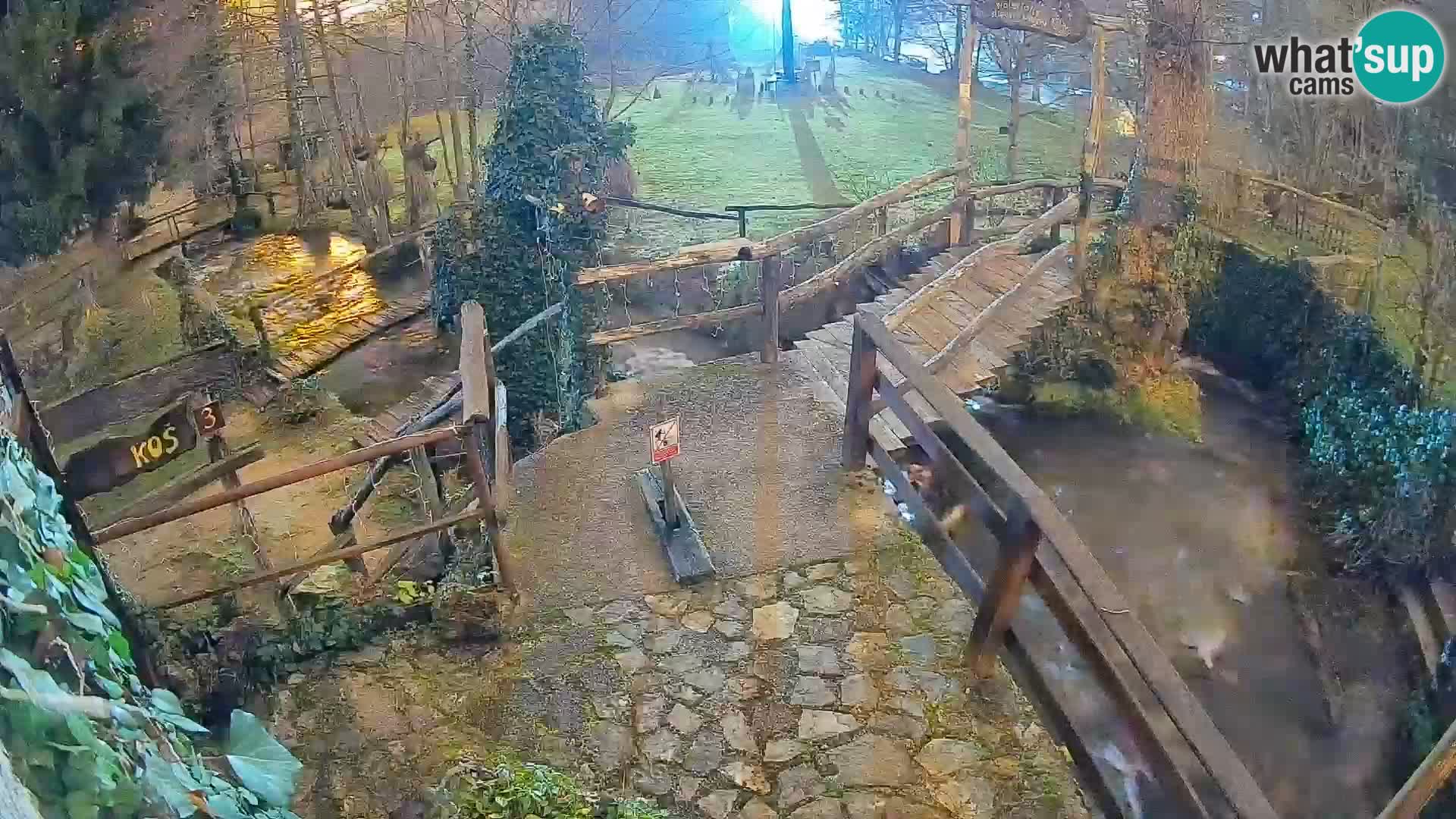 Seen auf dem Fluss Slunjčica in Rastoke