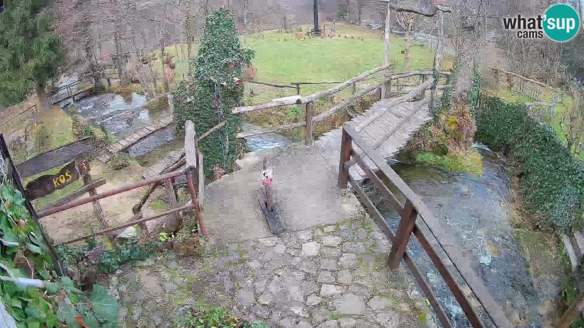 Jezera na reki Slunjčica v Rastokah