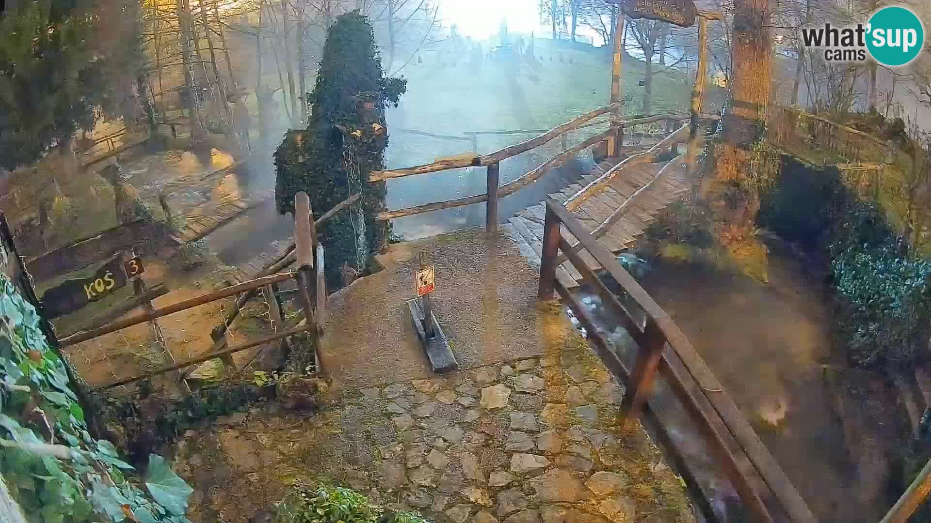 Jezera na reki Slunjčica v Rastokah