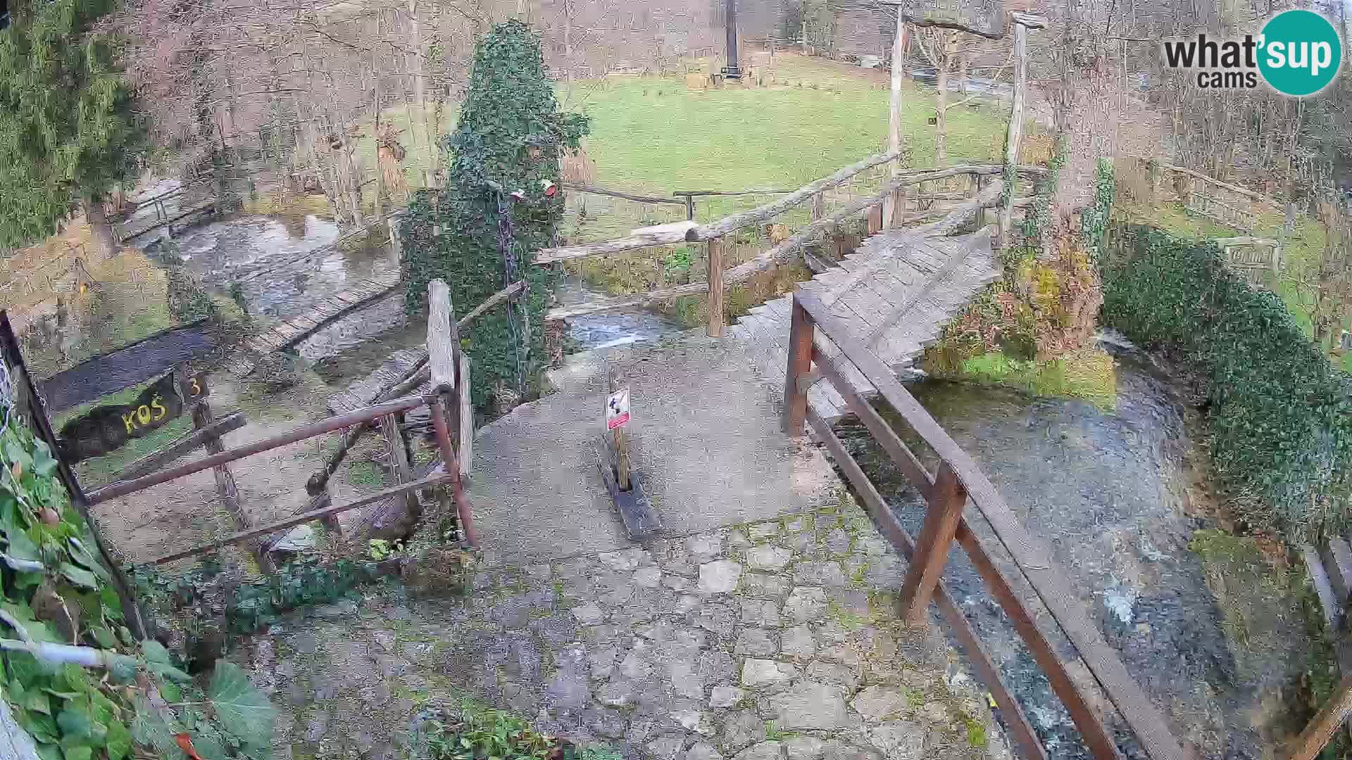 Jezera na reki Slunjčica v Rastokah