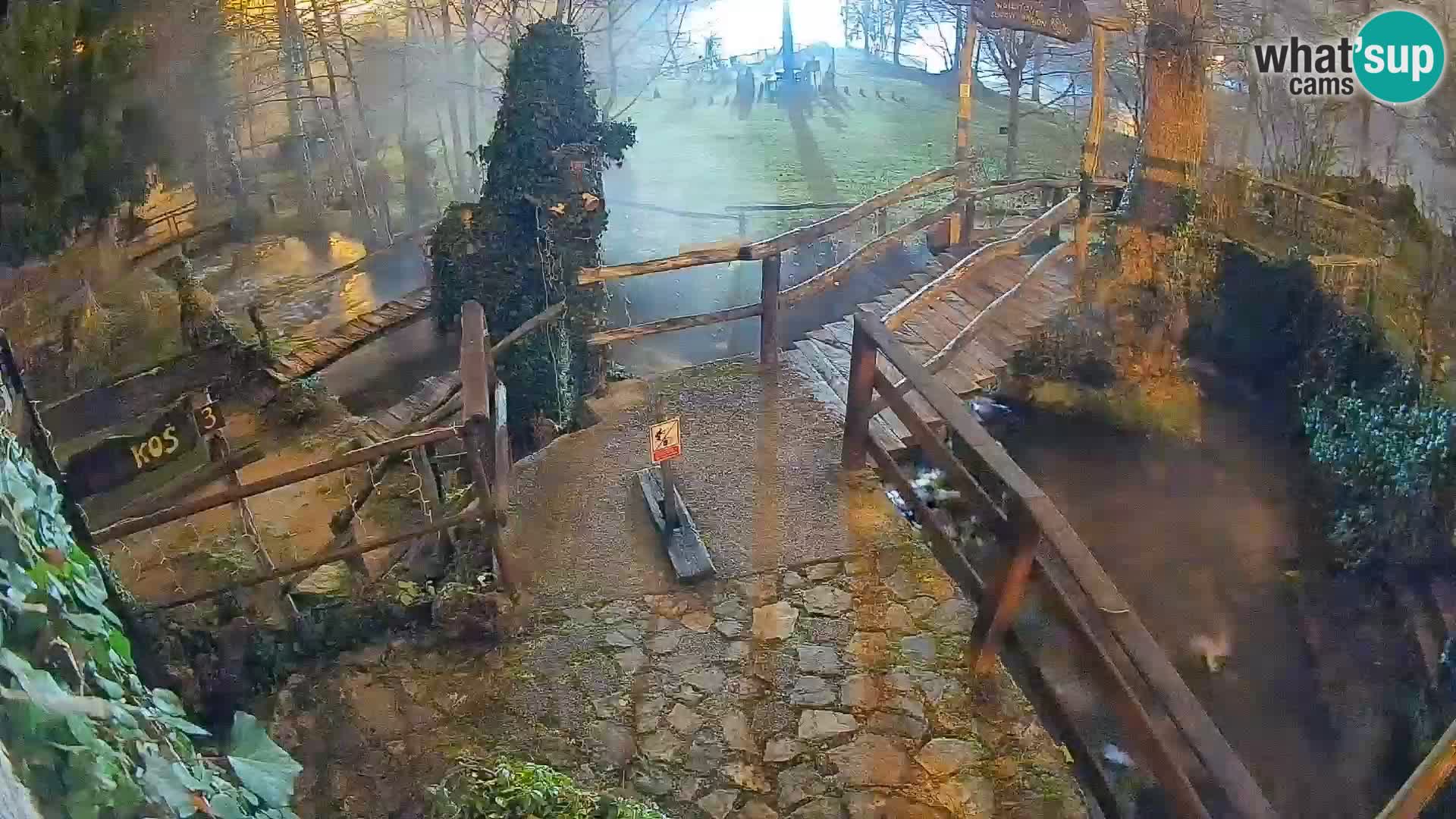 lagos en el río Slunjčica en Rastoke