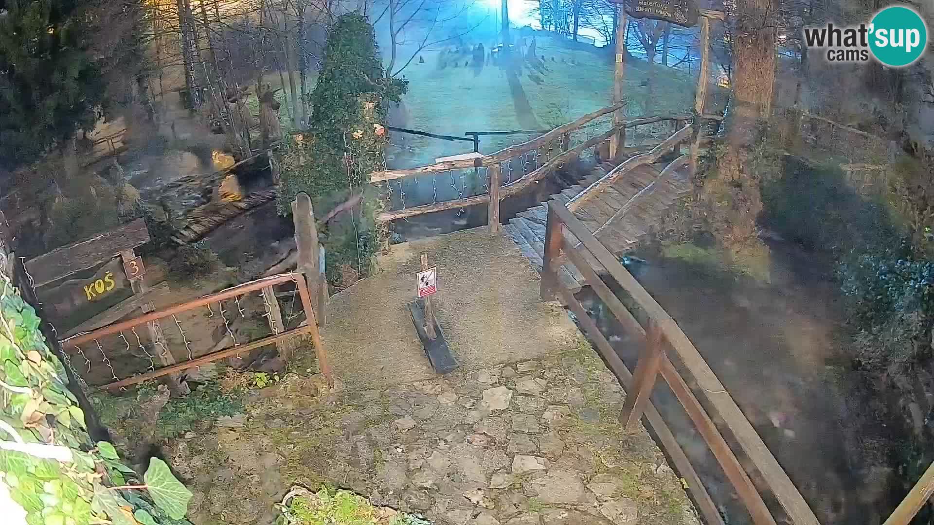 Jezera na reki Slunjčica v Rastokah