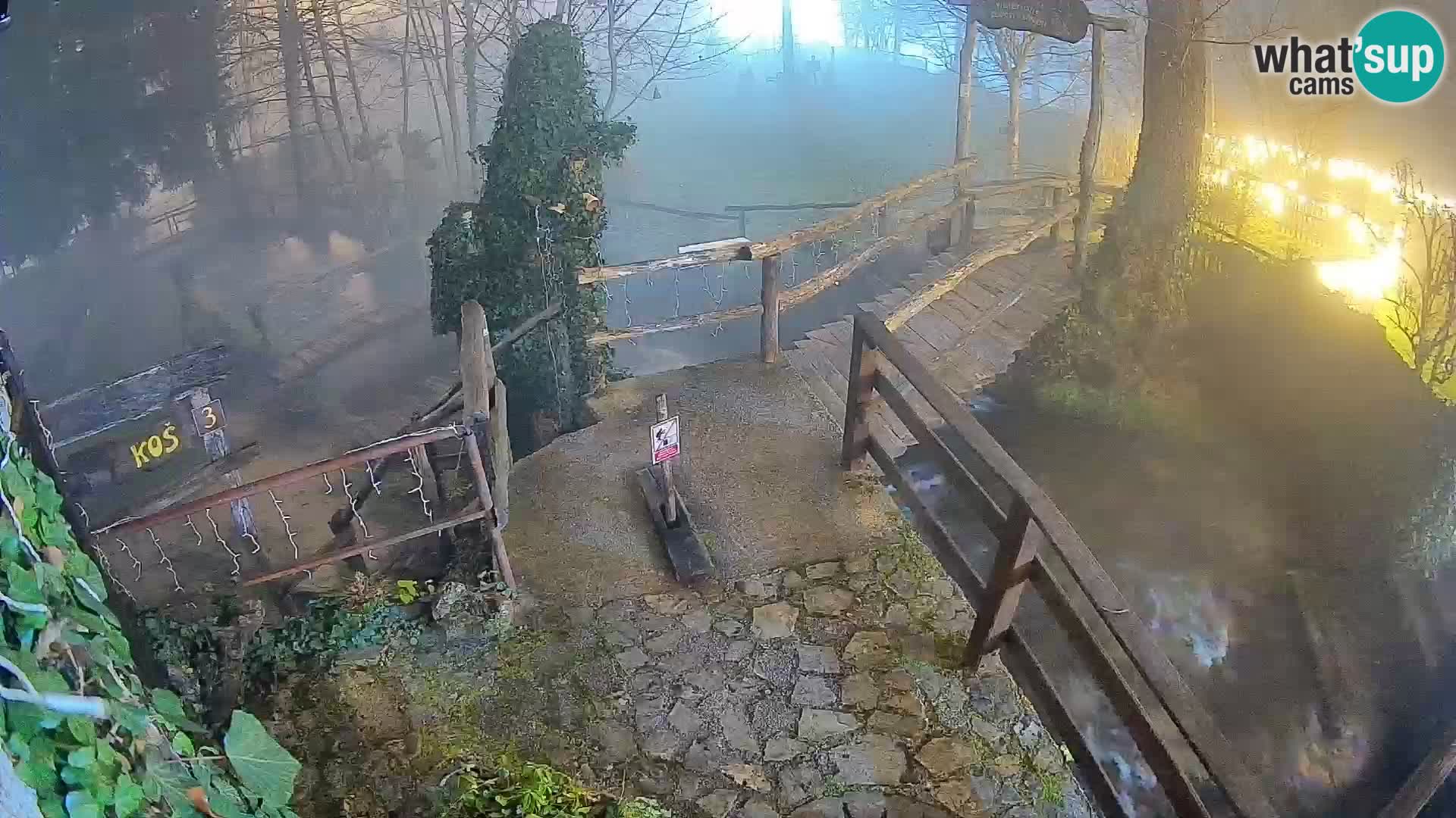 Jezera na reki Slunjčica v Rastokah