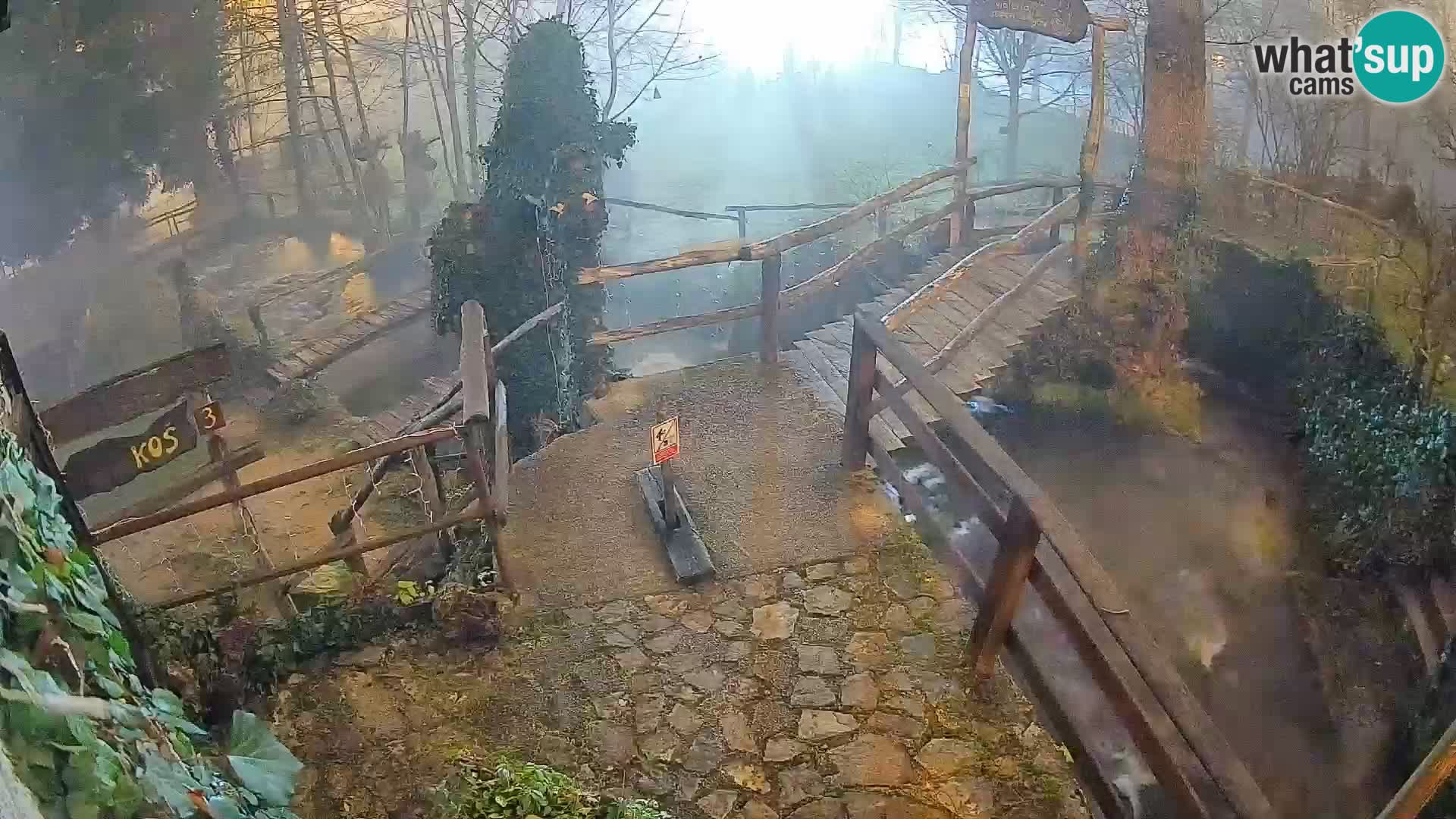 Jezera na reki Slunjčica v Rastokah