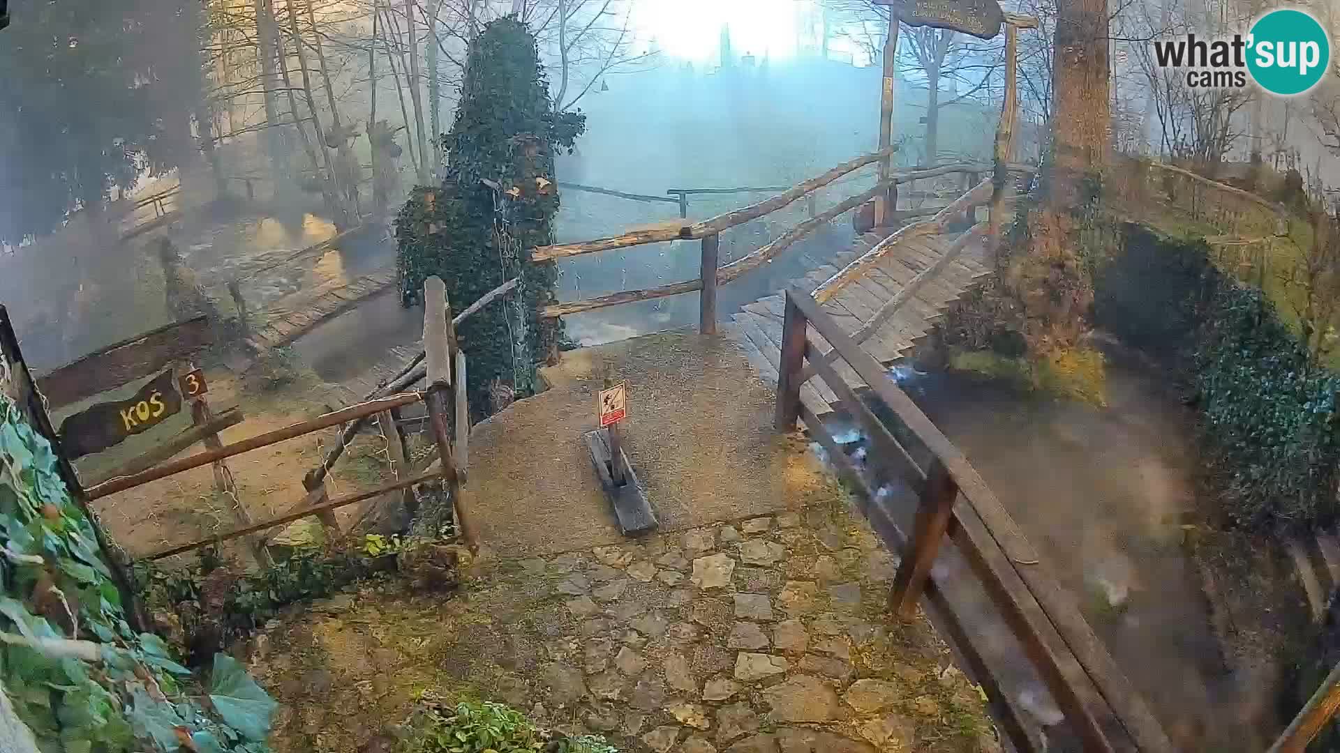 Jezera na reki Slunjčica v Rastokah