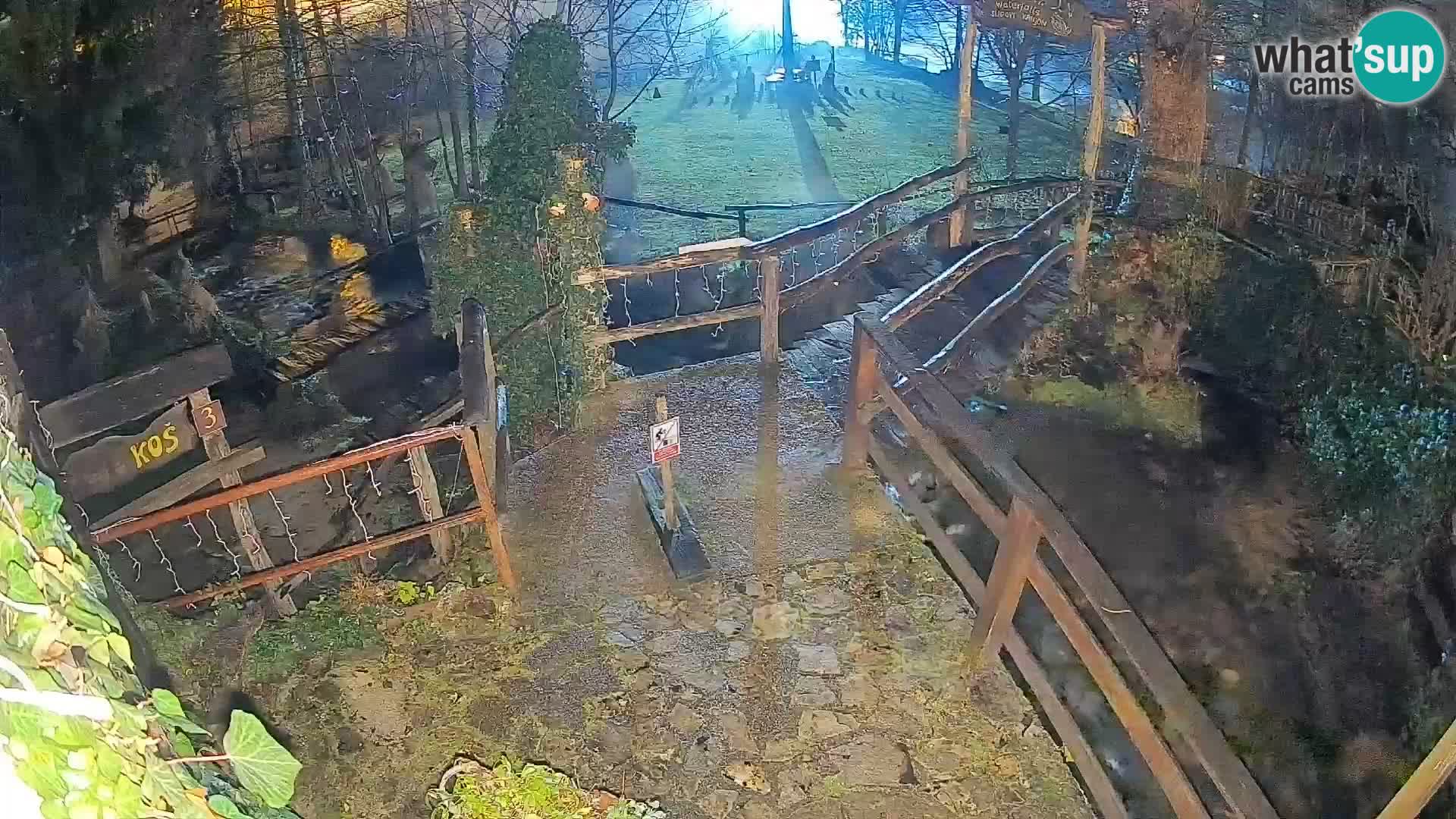 Jezera na reki Slunjčica v Rastokah