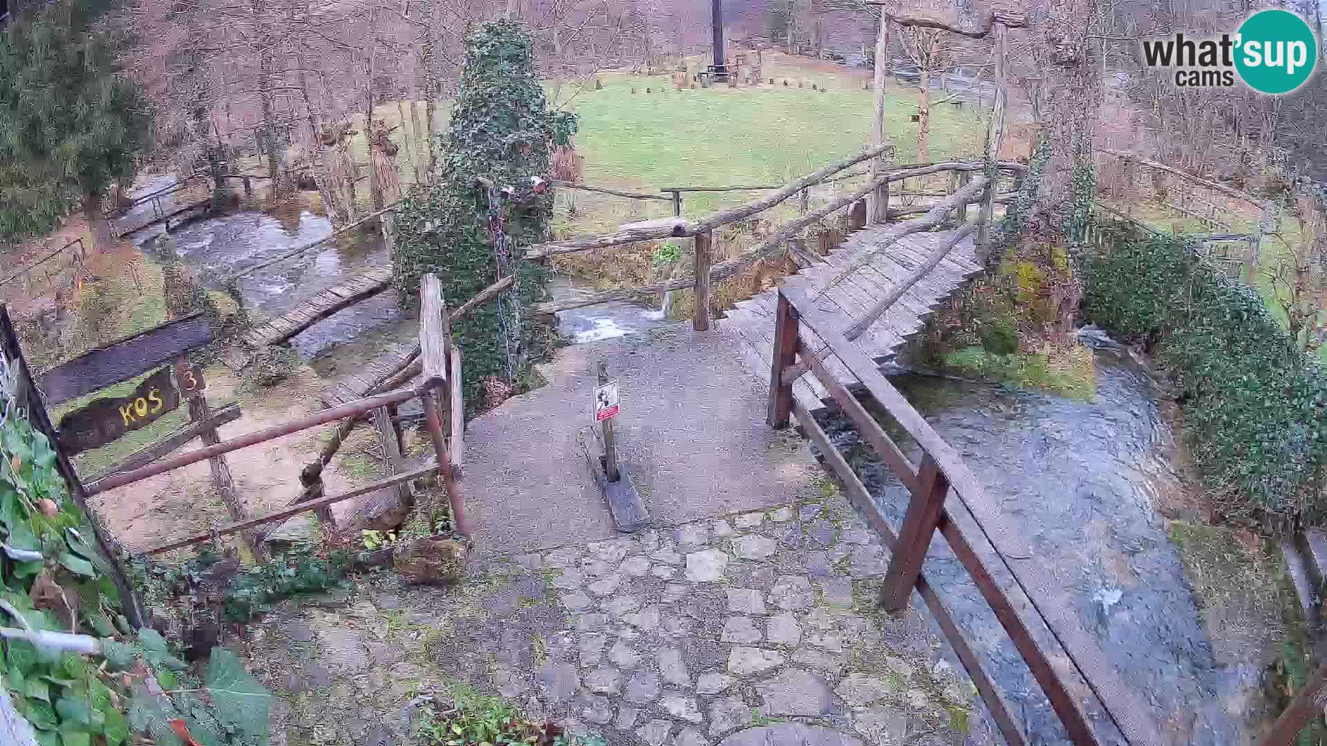 Jezera na reki Slunjčica v Rastokah