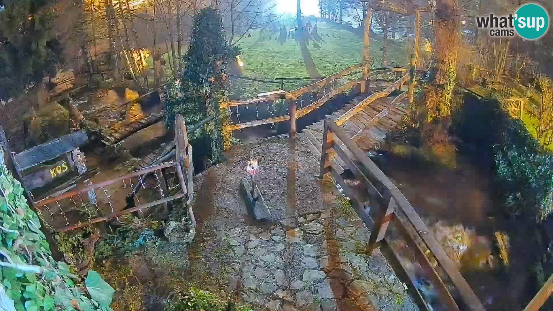 Jezera na reki Slunjčica v Rastokah