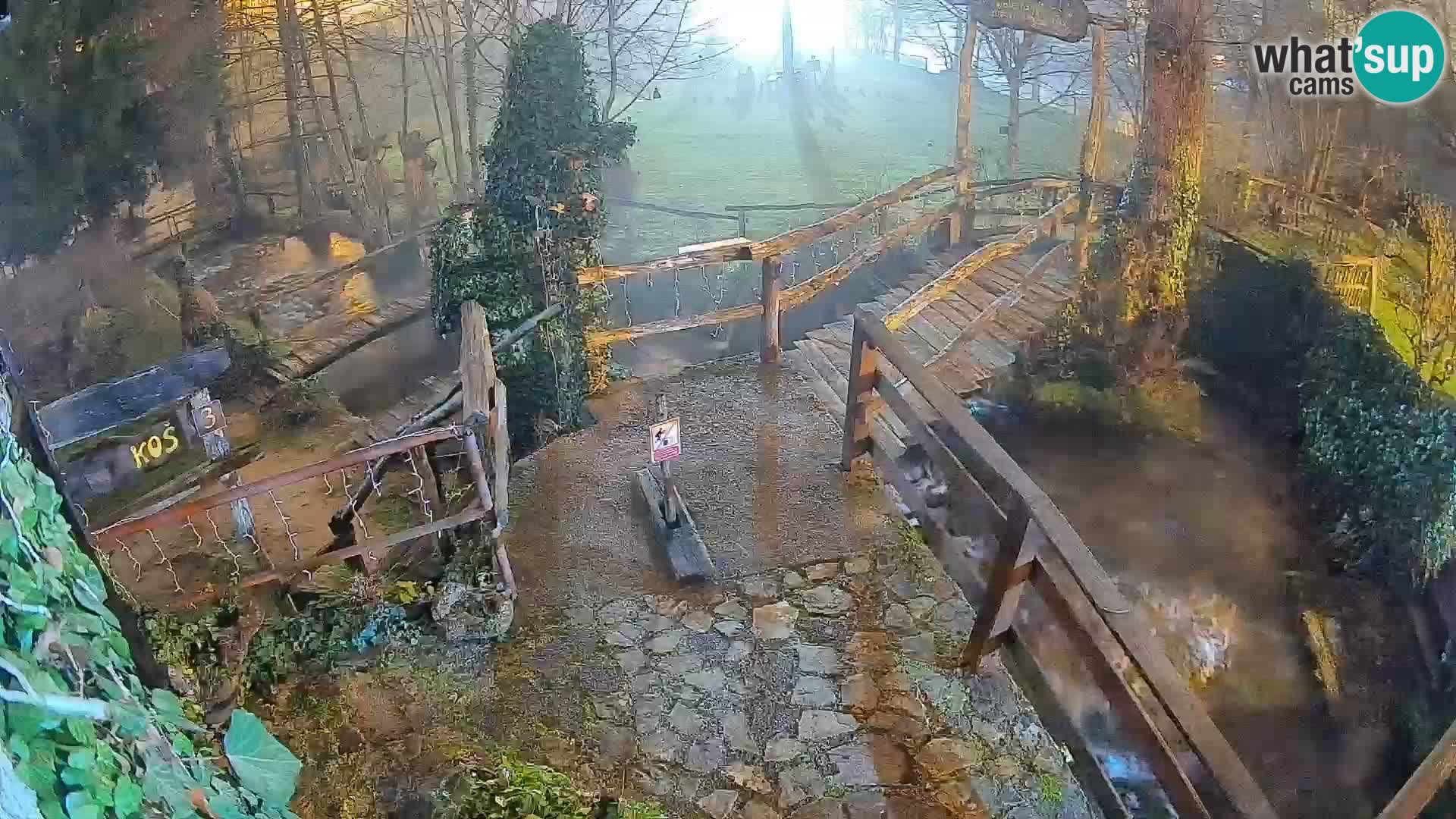 Jezera na reki Slunjčica v Rastokah