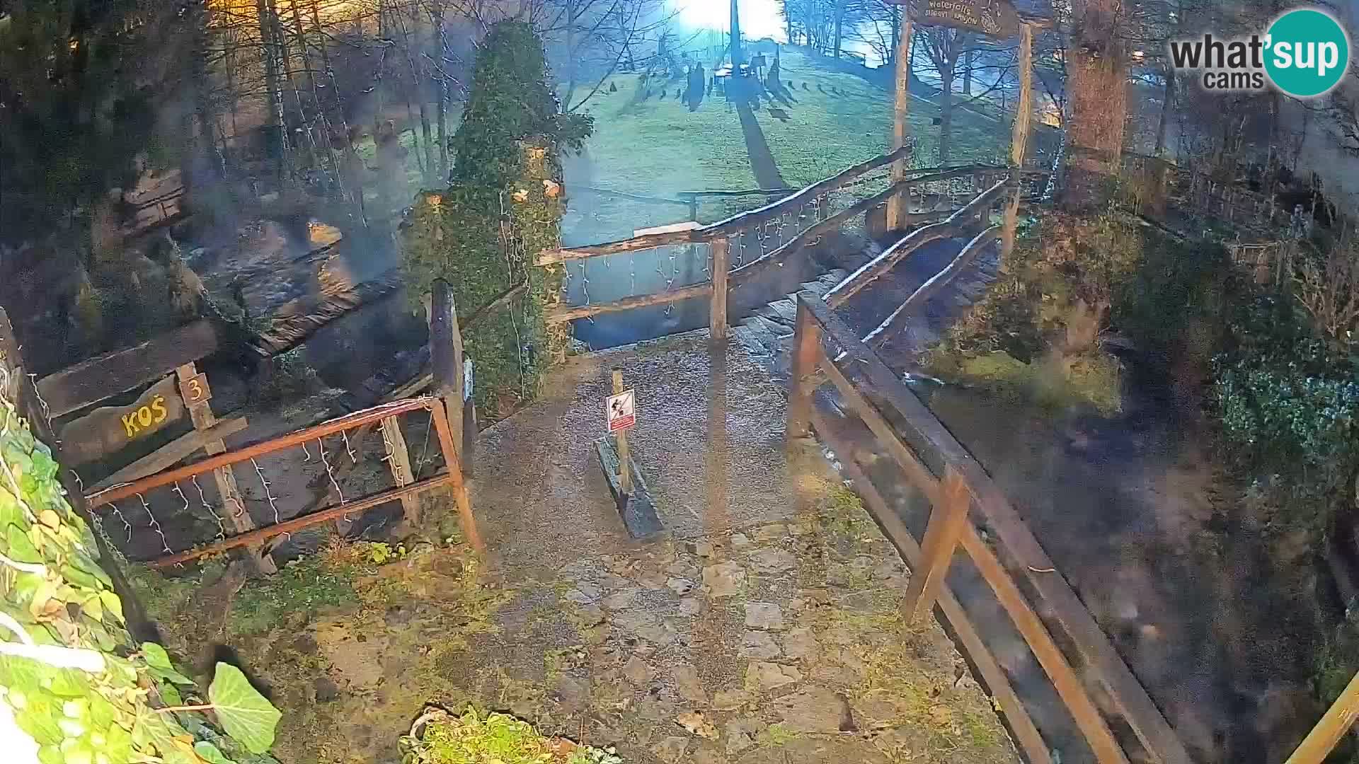 Jezera na reki Slunjčica v Rastokah