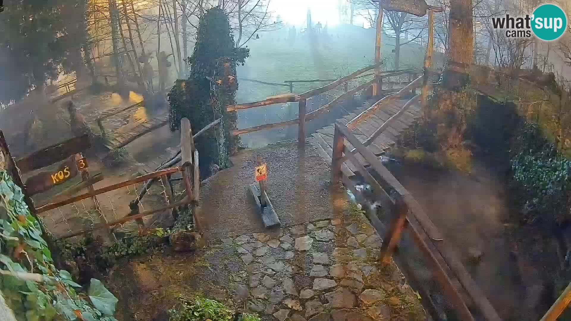 lagos en el río Slunjčica en Rastoke