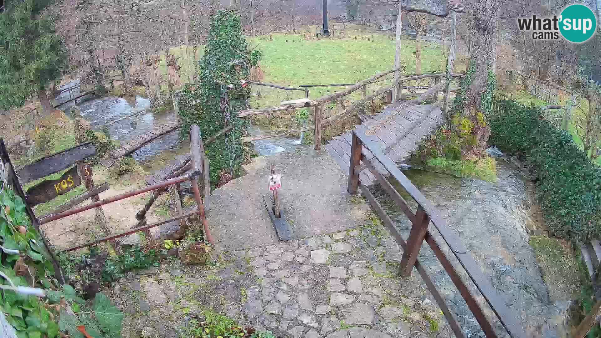 Jezera na reki Slunjčica v Rastokah