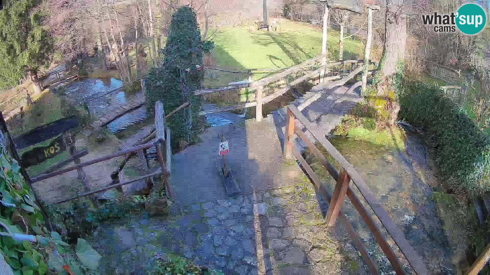 Jezera na reki Slunjčica v Rastokah