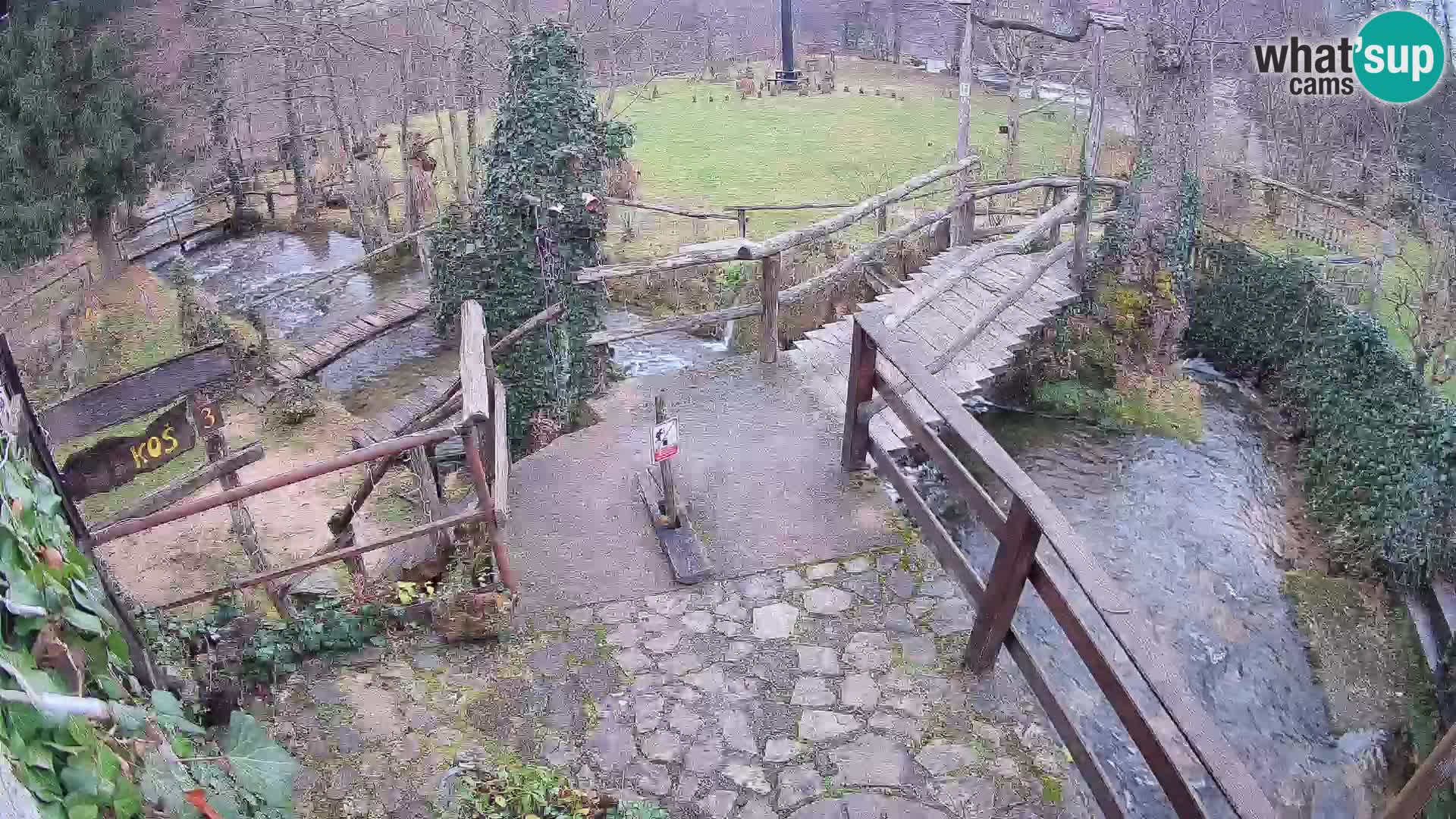 Seen auf dem Fluss Slunjčica in Rastoke
