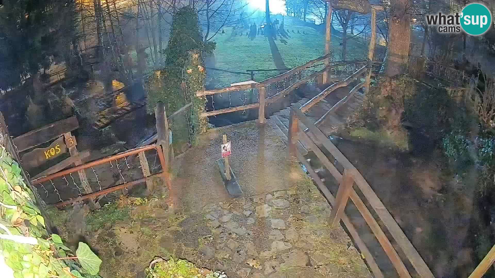 Jezera na reki Slunjčica v Rastokah