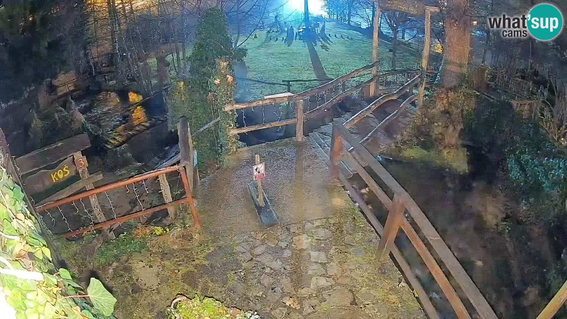 Jezera na reki Slunjčica v Rastokah