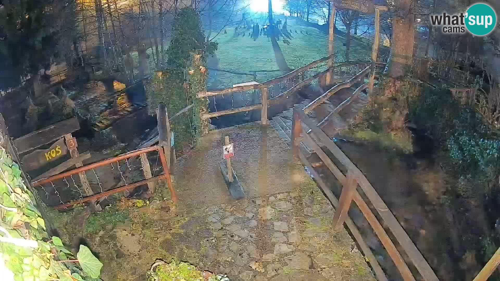 Jezera na reki Slunjčica v Rastokah