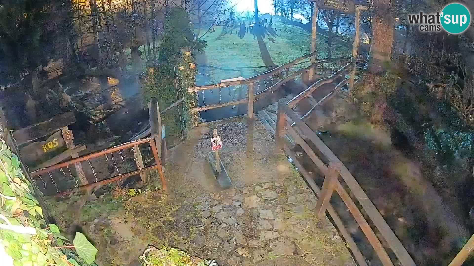 Jezera na reki Slunjčica v Rastokah