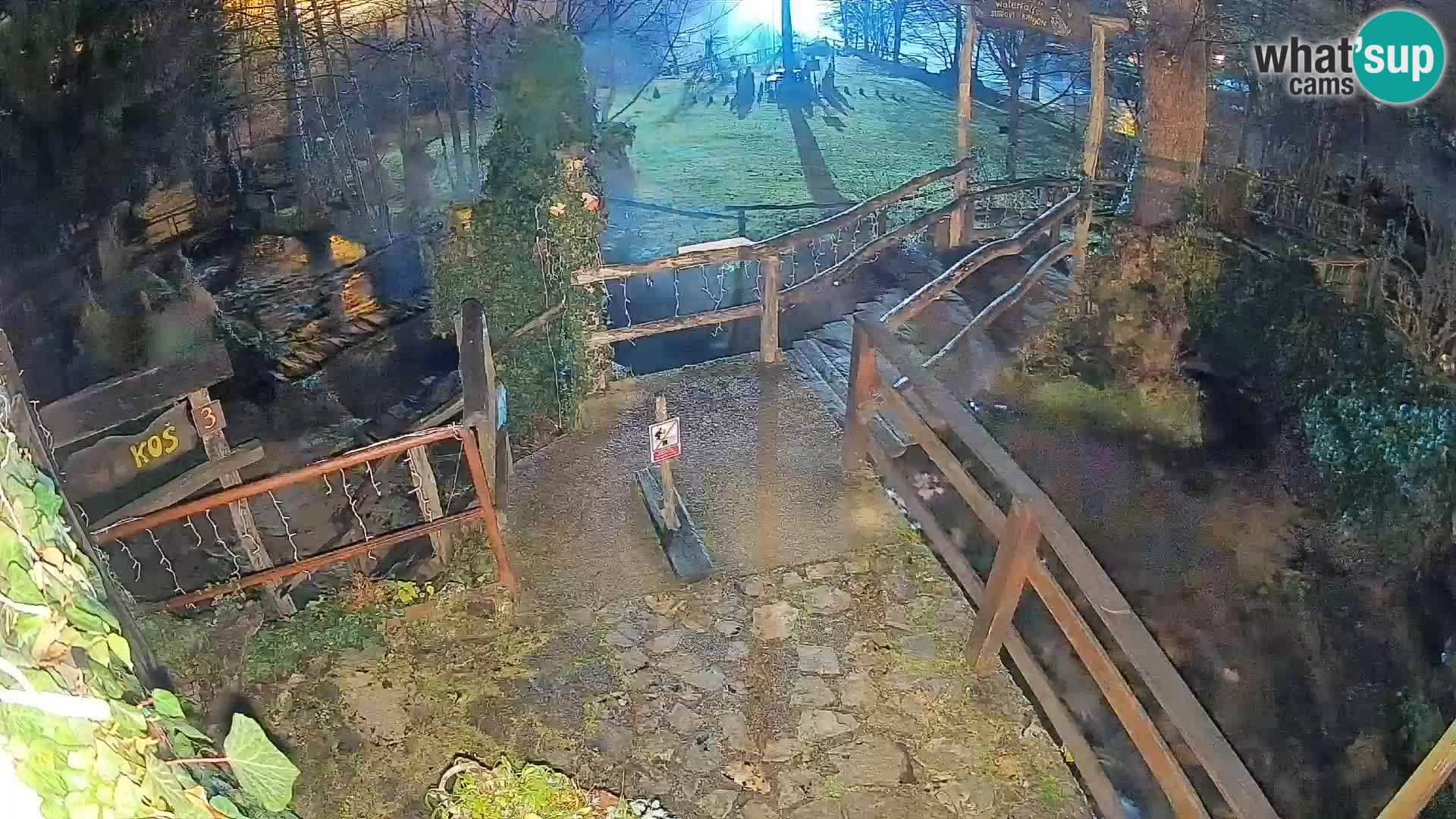 Lacs sur la rivière Slunjčica dans Rastoke