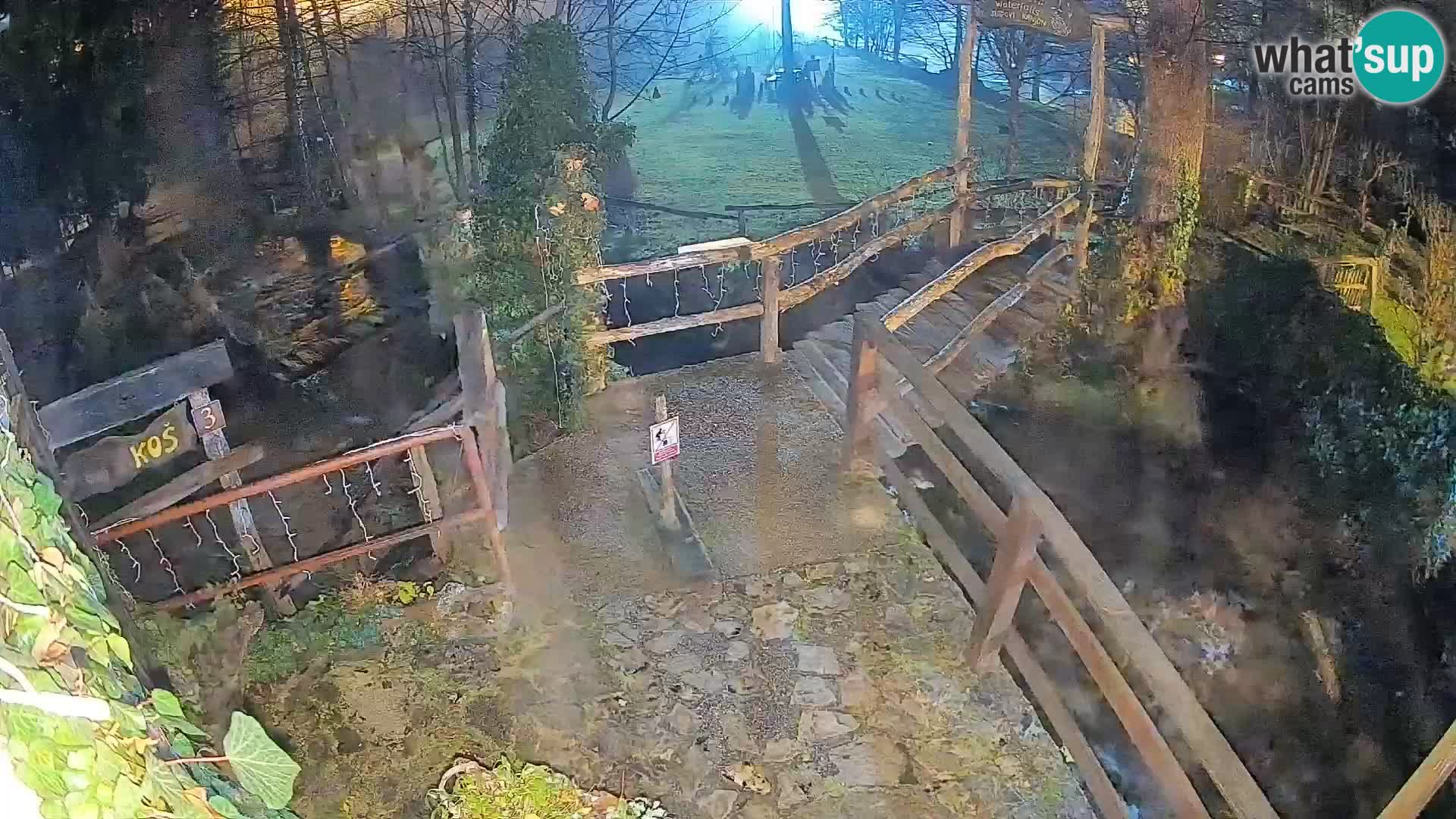 Lacs sur la rivière Slunjčica dans Rastoke