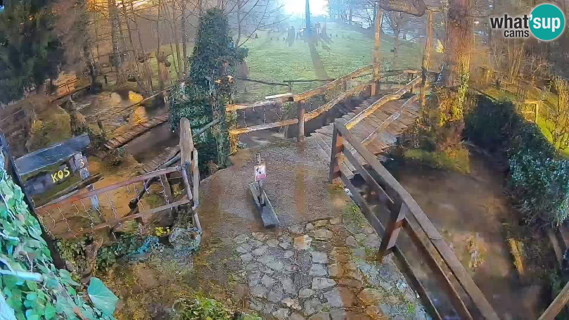 Jezera na reki Slunjčica v Rastokah