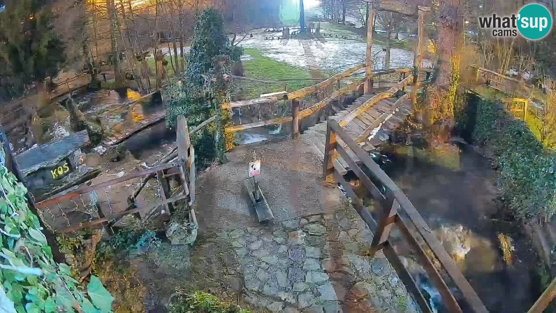 Jezera na reki Slunjčica v Rastokah