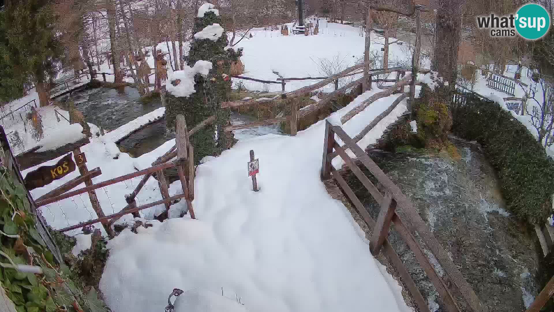 Jezera na rijeci Slunjčica u Rastokama