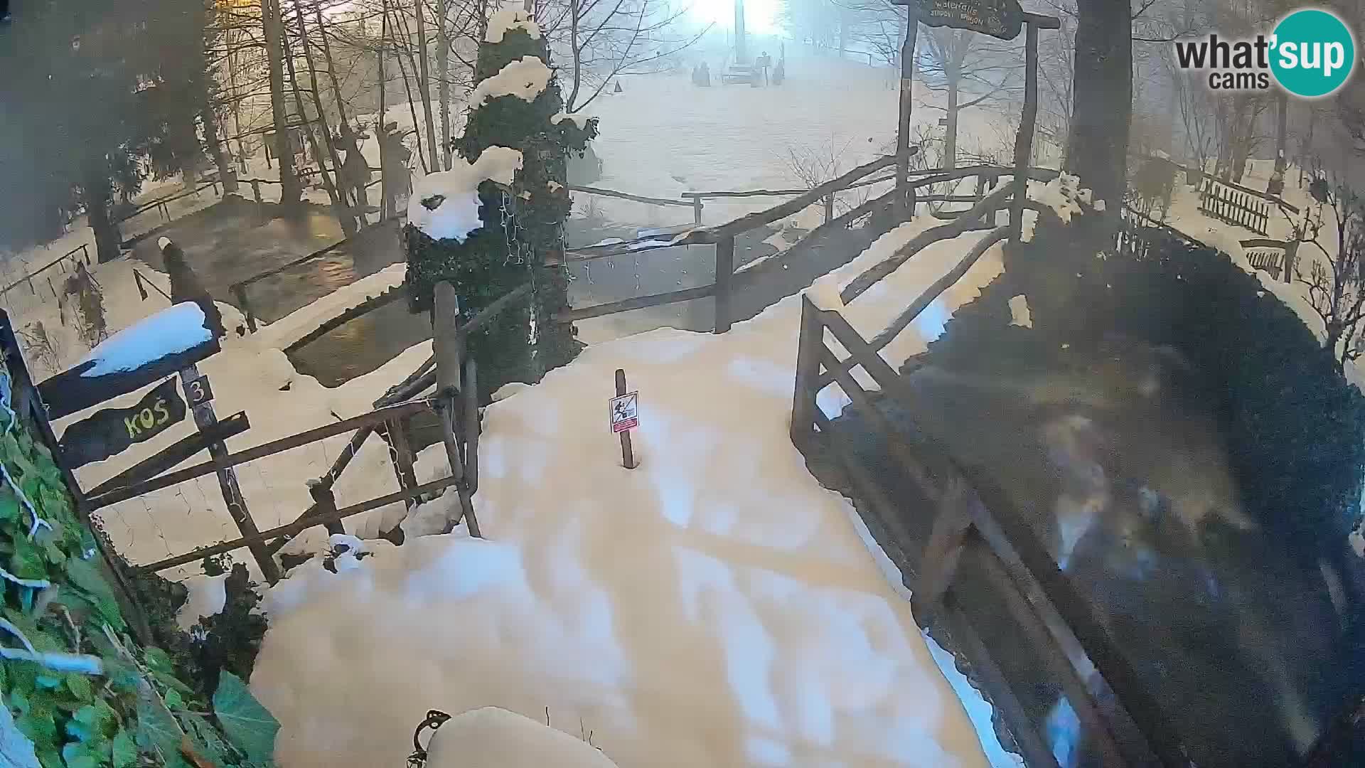 Seen auf dem Fluss Slunjčica in Rastoke