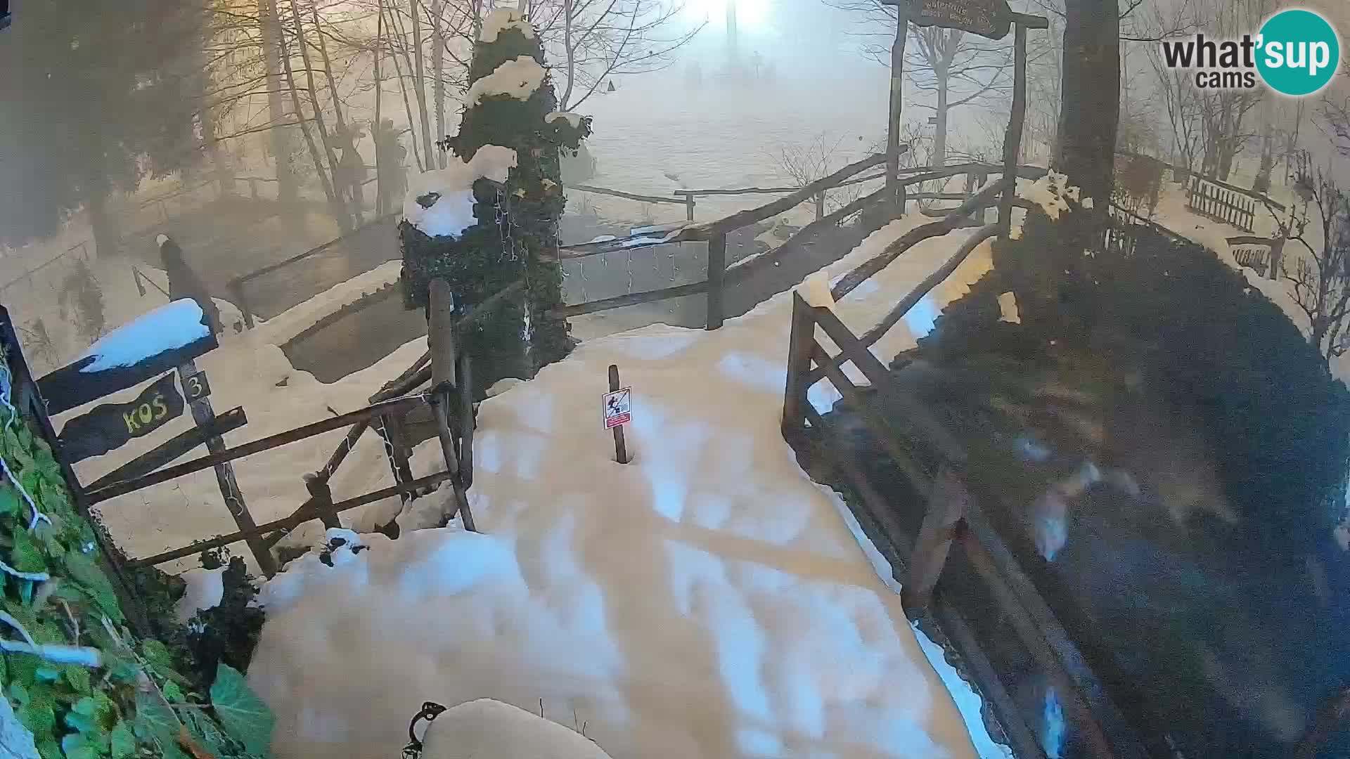 Jezera na reki Slunjčica v Rastokah