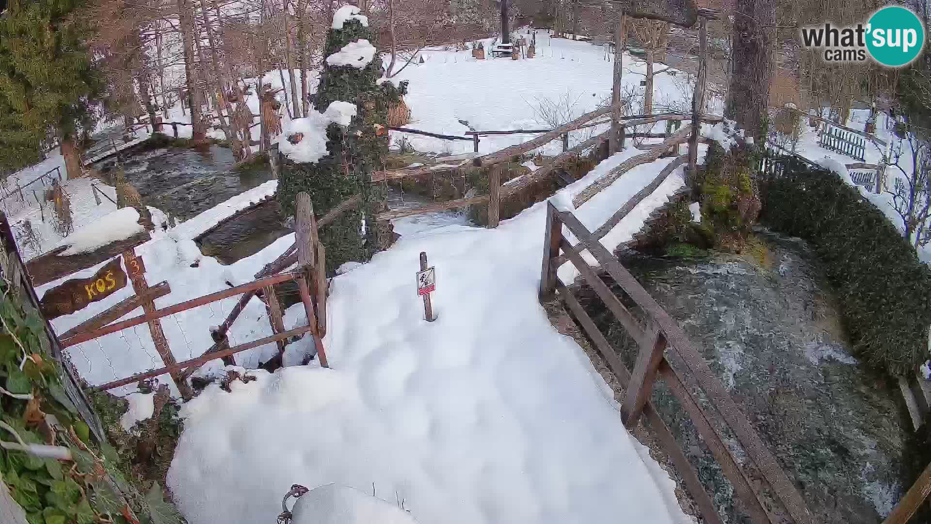 Lacs sur la rivière Slunjčica dans Rastoke