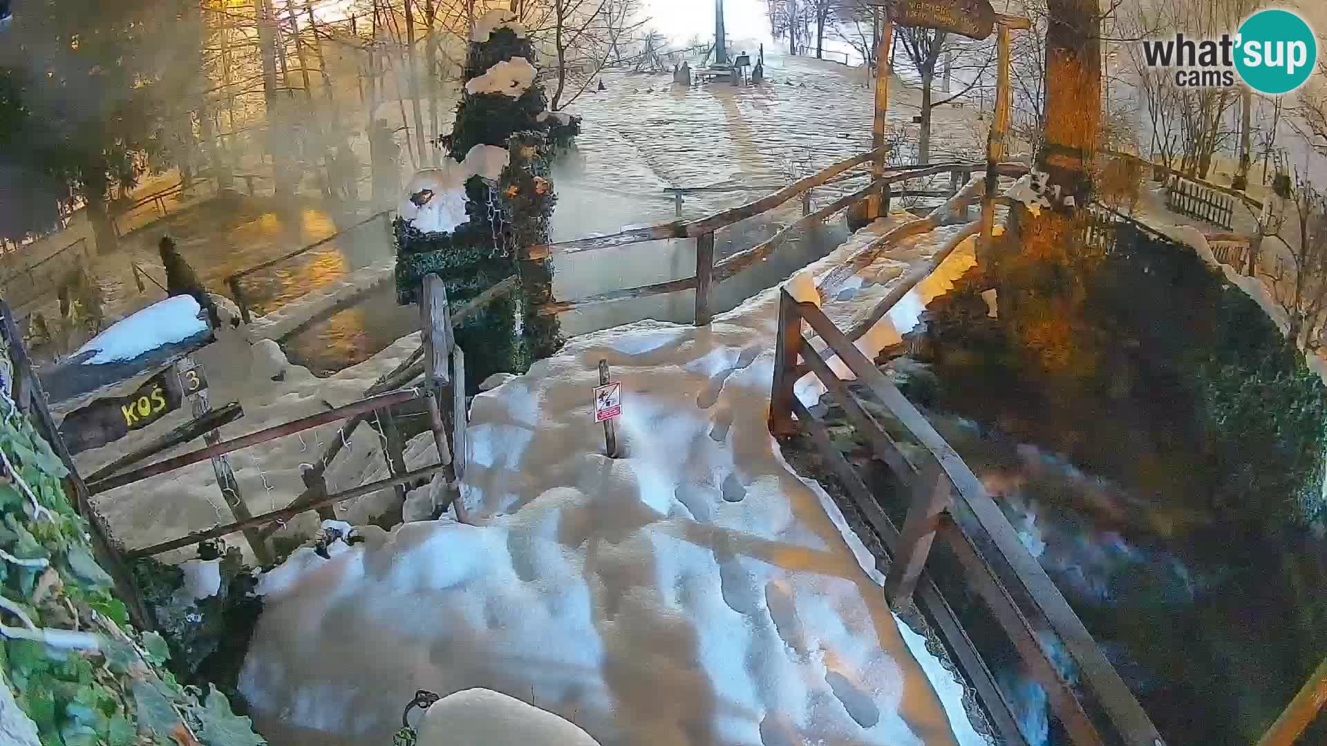 Lakes on the river Slunjčica in Rastoke