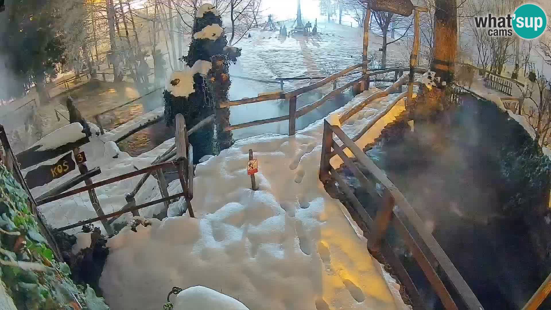Lakes on the river Slunjčica in Rastoke