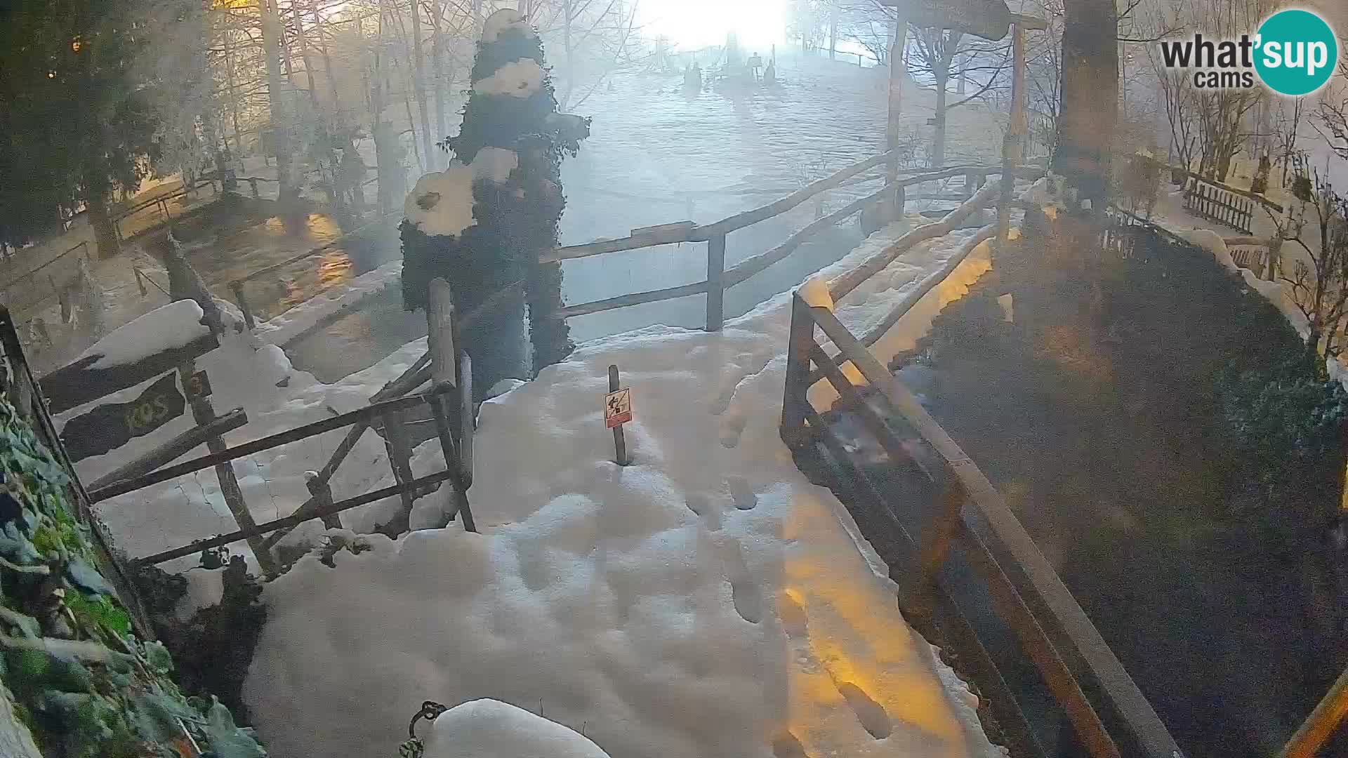 lagos en el río Slunjčica en Rastoke