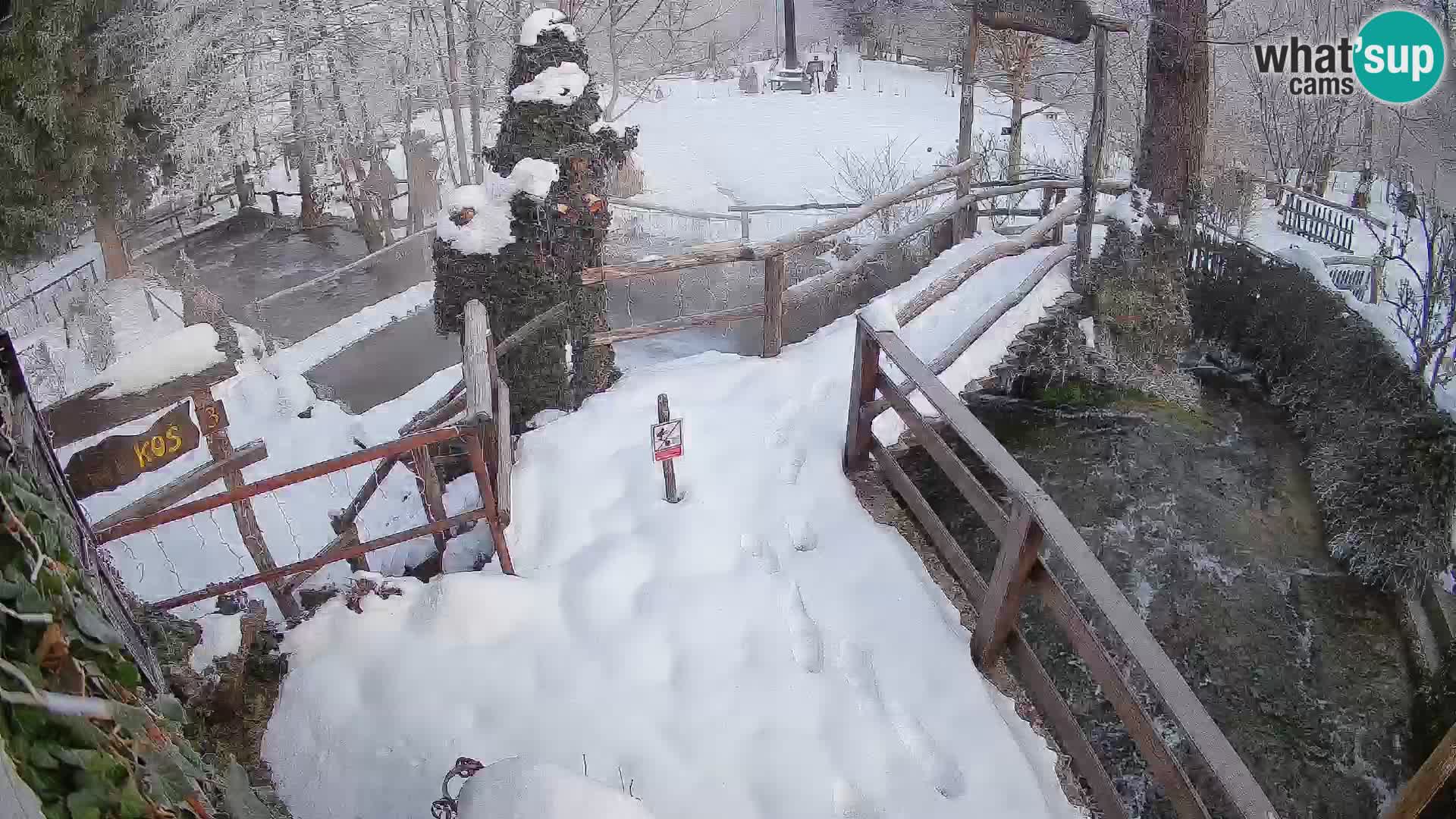 lagos en el río Slunjčica en Rastoke