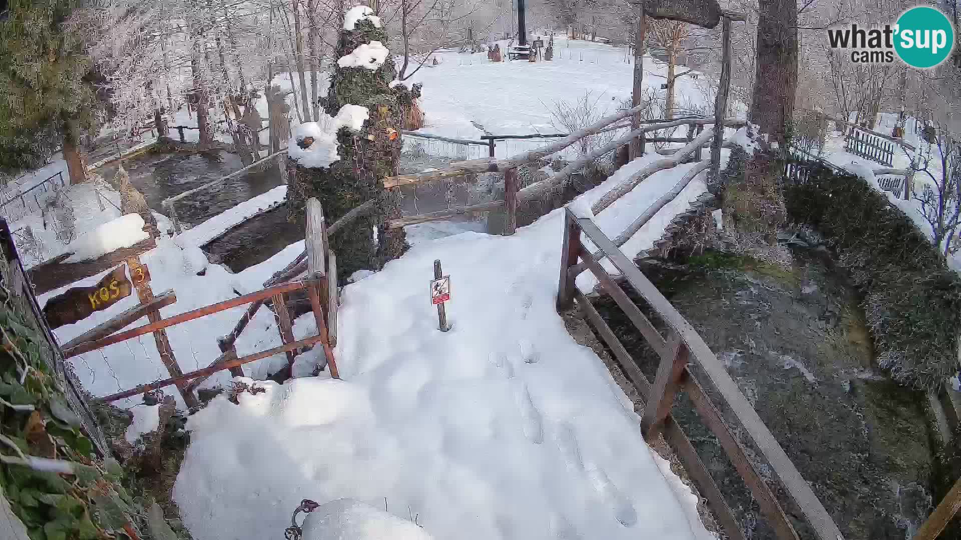 Seen auf dem Fluss Slunjčica in Rastoke