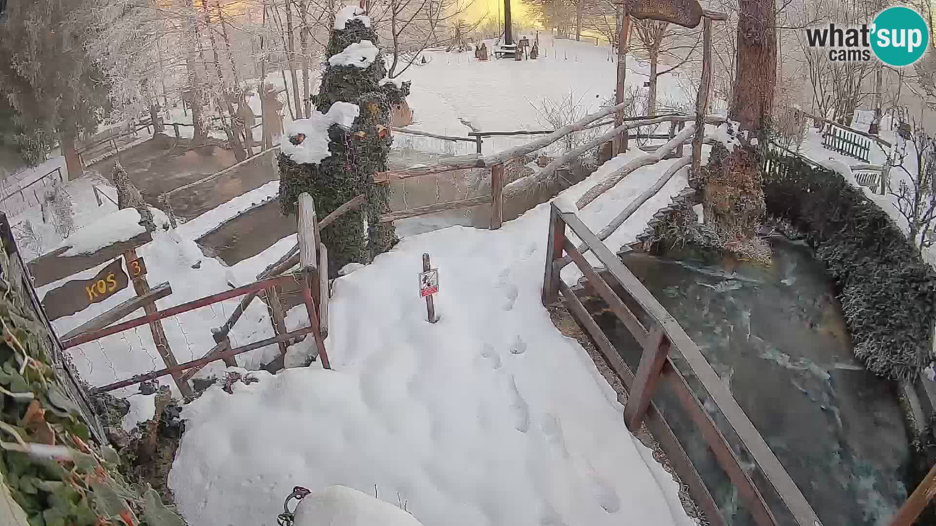 Lakes on the river Slunjčica in Rastoke