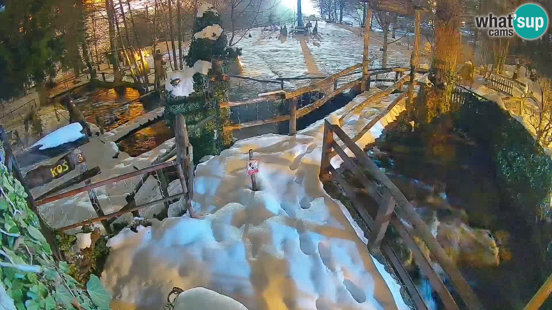 Laghi sul fiume Slunjčica a Rastoke