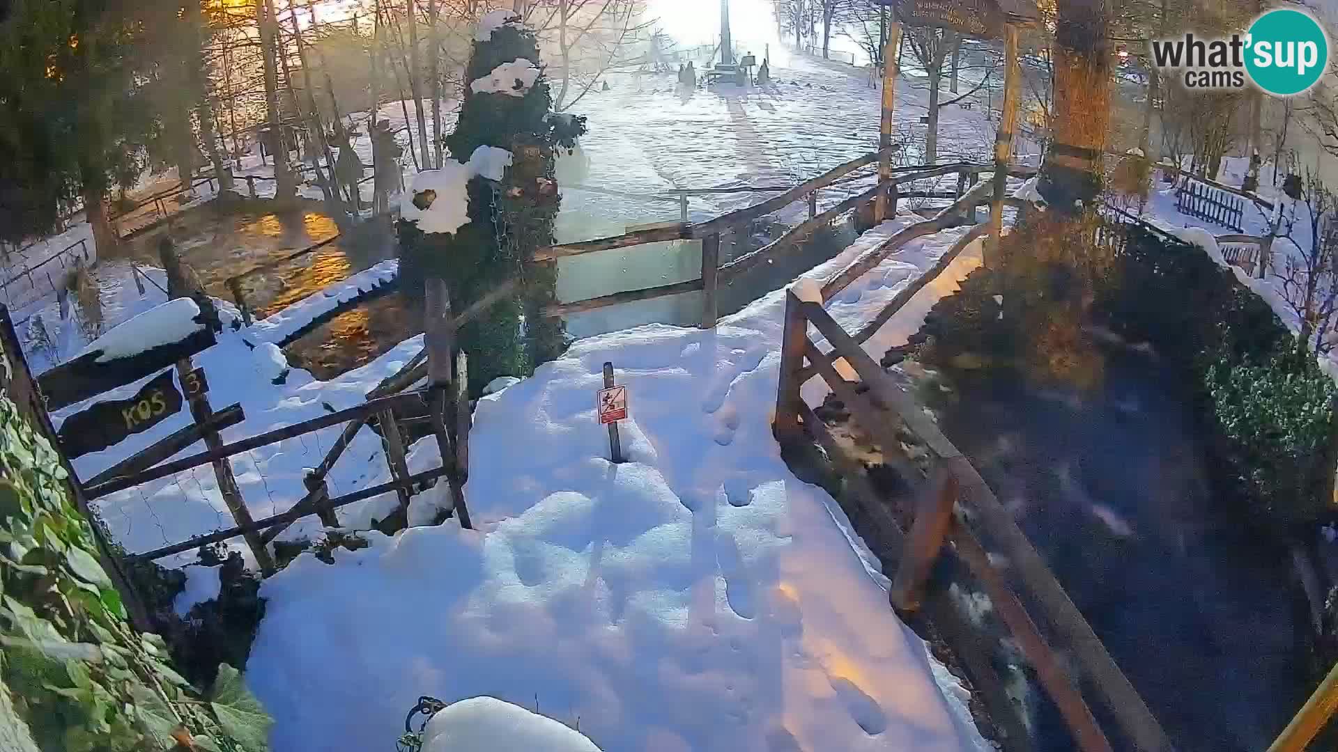 Lacs sur la rivière Slunjčica dans Rastoke