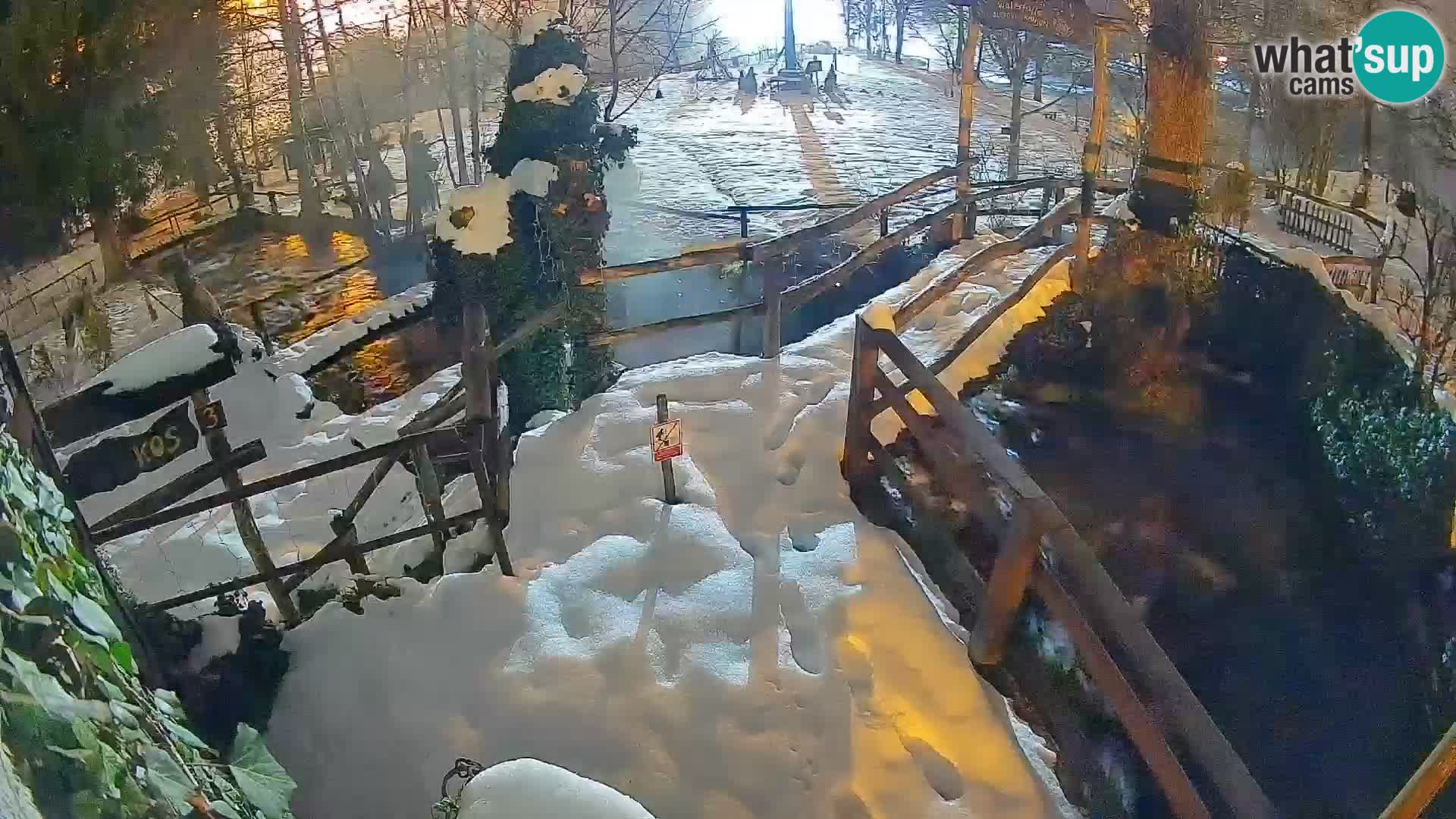 Lacs sur la rivière Slunjčica dans Rastoke