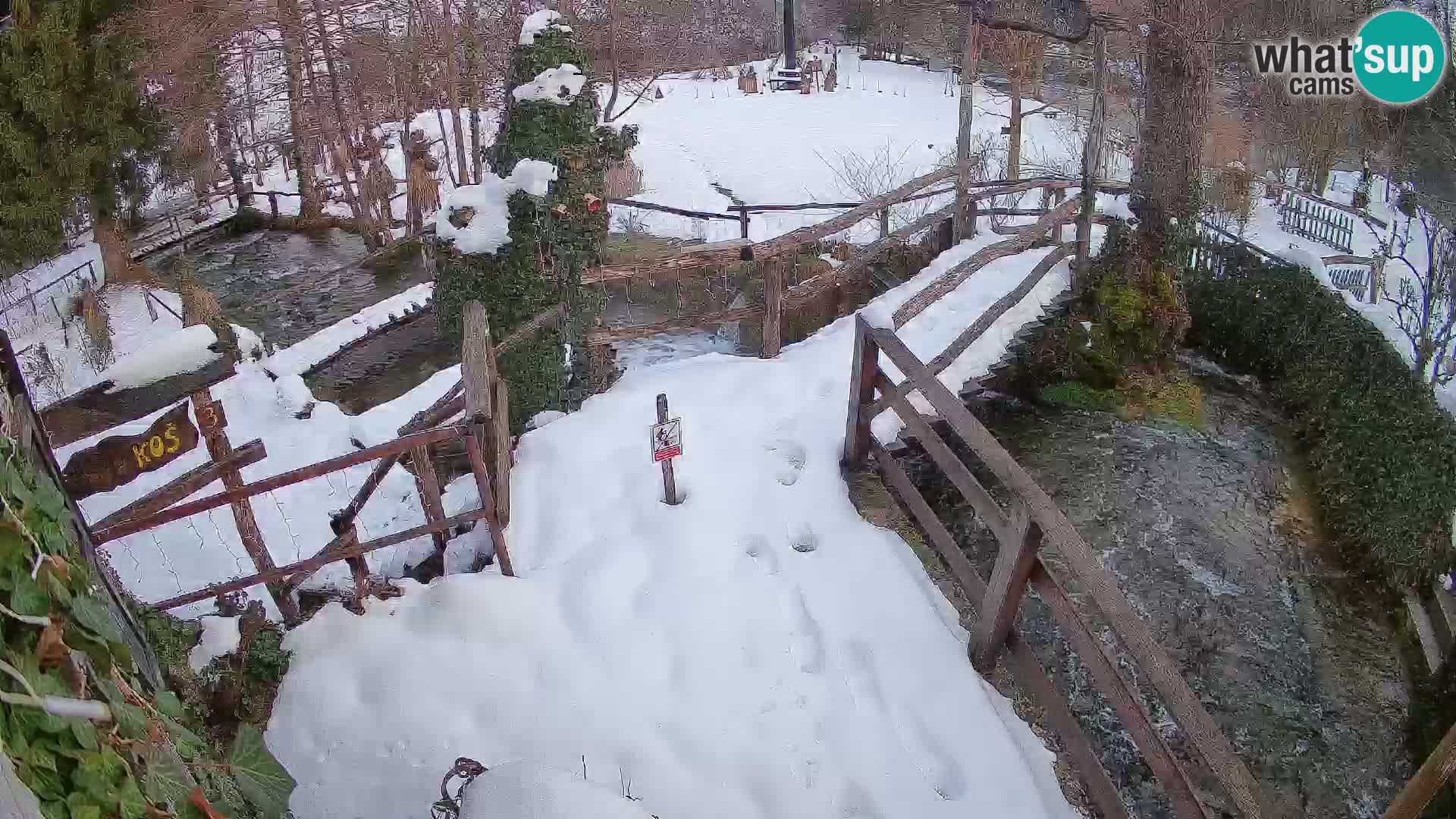 Jezera na reki Slunjčica v Rastokah