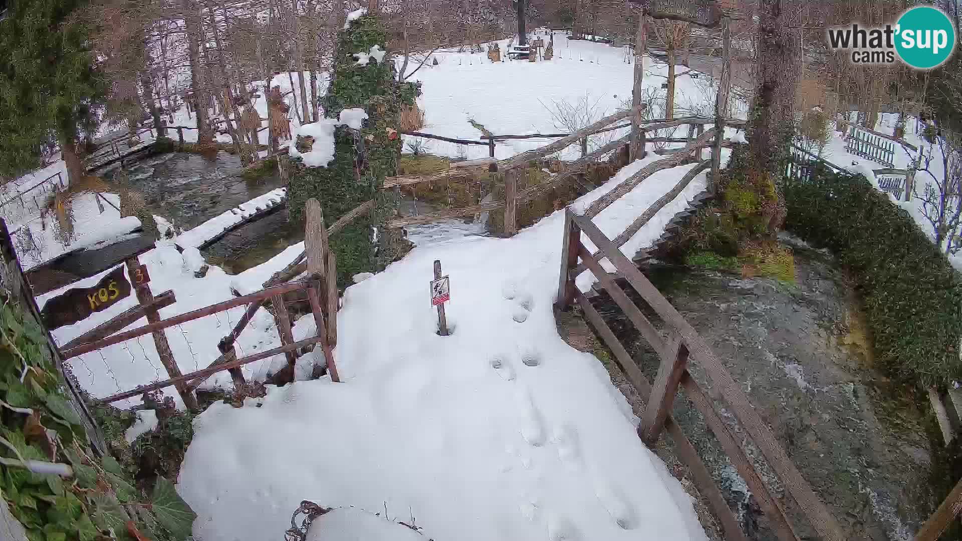 Jezera na reki Slunjčica v Rastokah