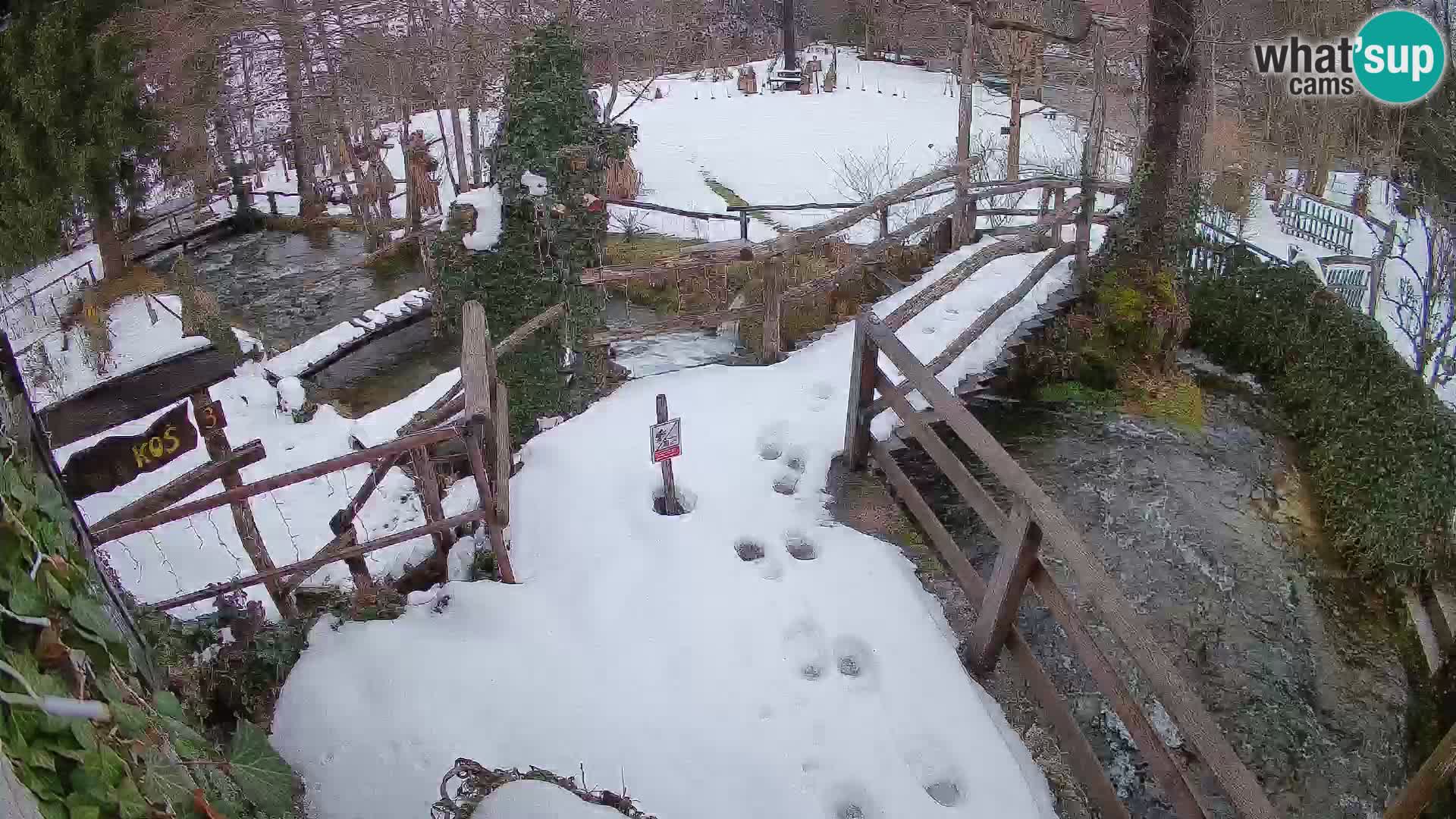 Jezera na reki Slunjčica v Rastokah