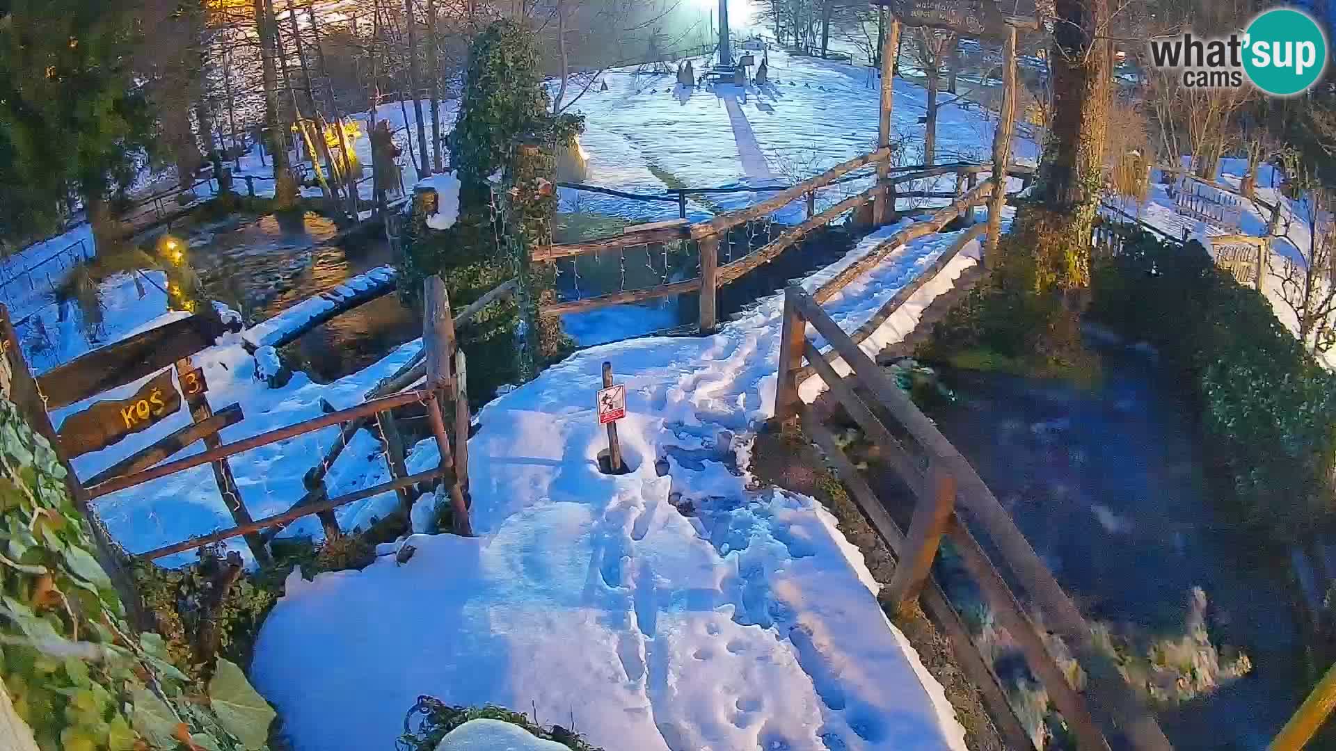 Lakes on the river Slunjčica in Rastoke