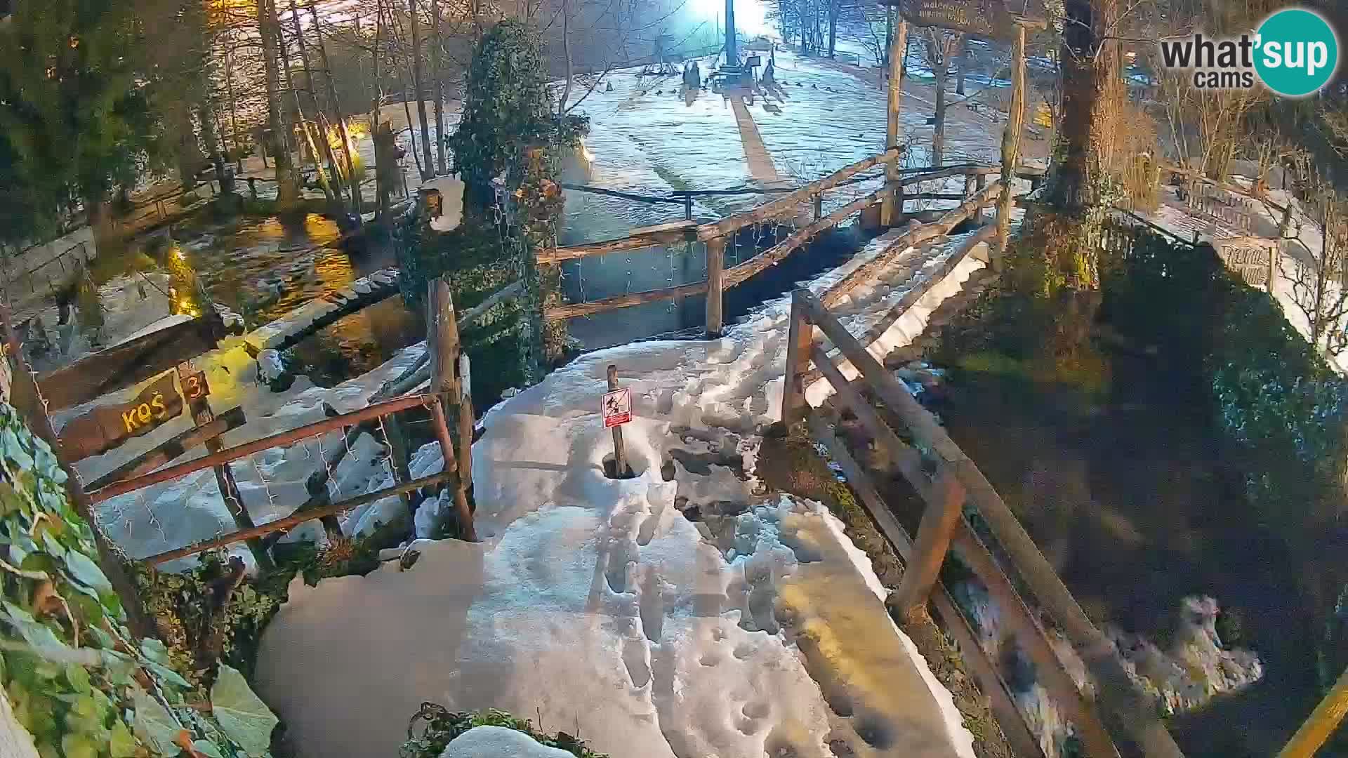 Lacs sur la rivière Slunjčica dans Rastoke