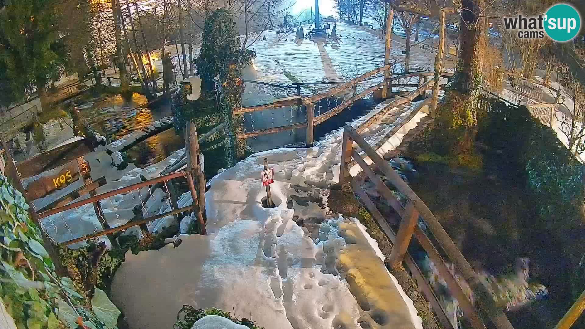 Jezera na rijeci Slunjčica u Rastokama