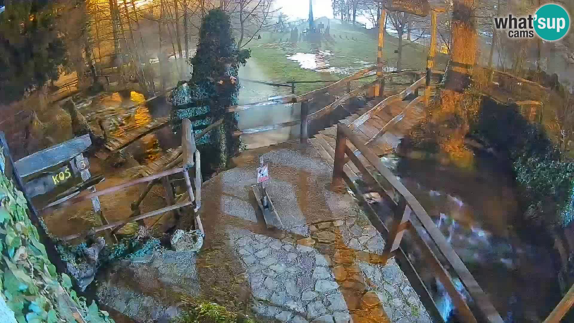 Lakes on the river Slunjčica in Rastoke