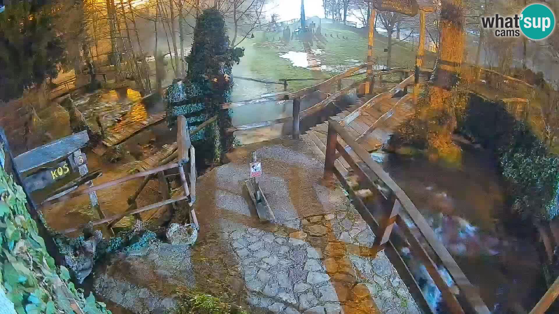 Lakes on the river Slunjčica in Rastoke