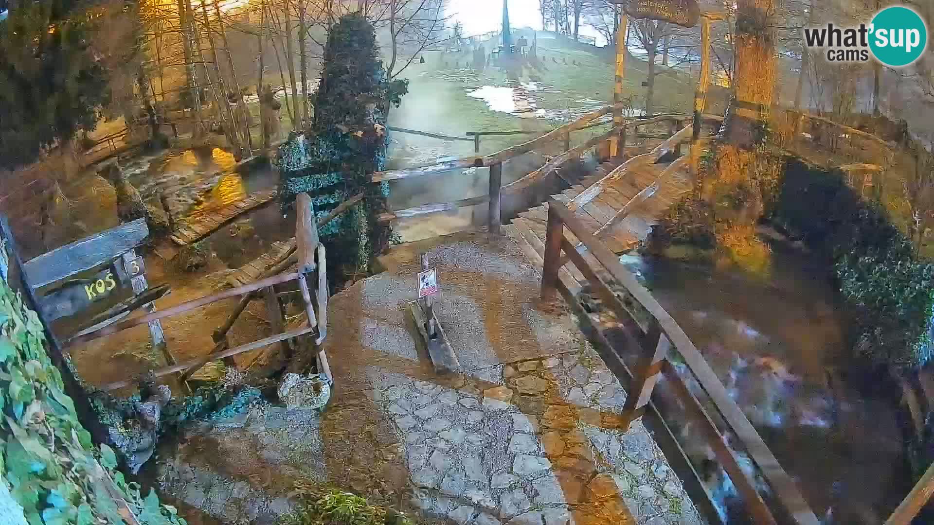 Lacs sur la rivière Slunjčica dans Rastoke