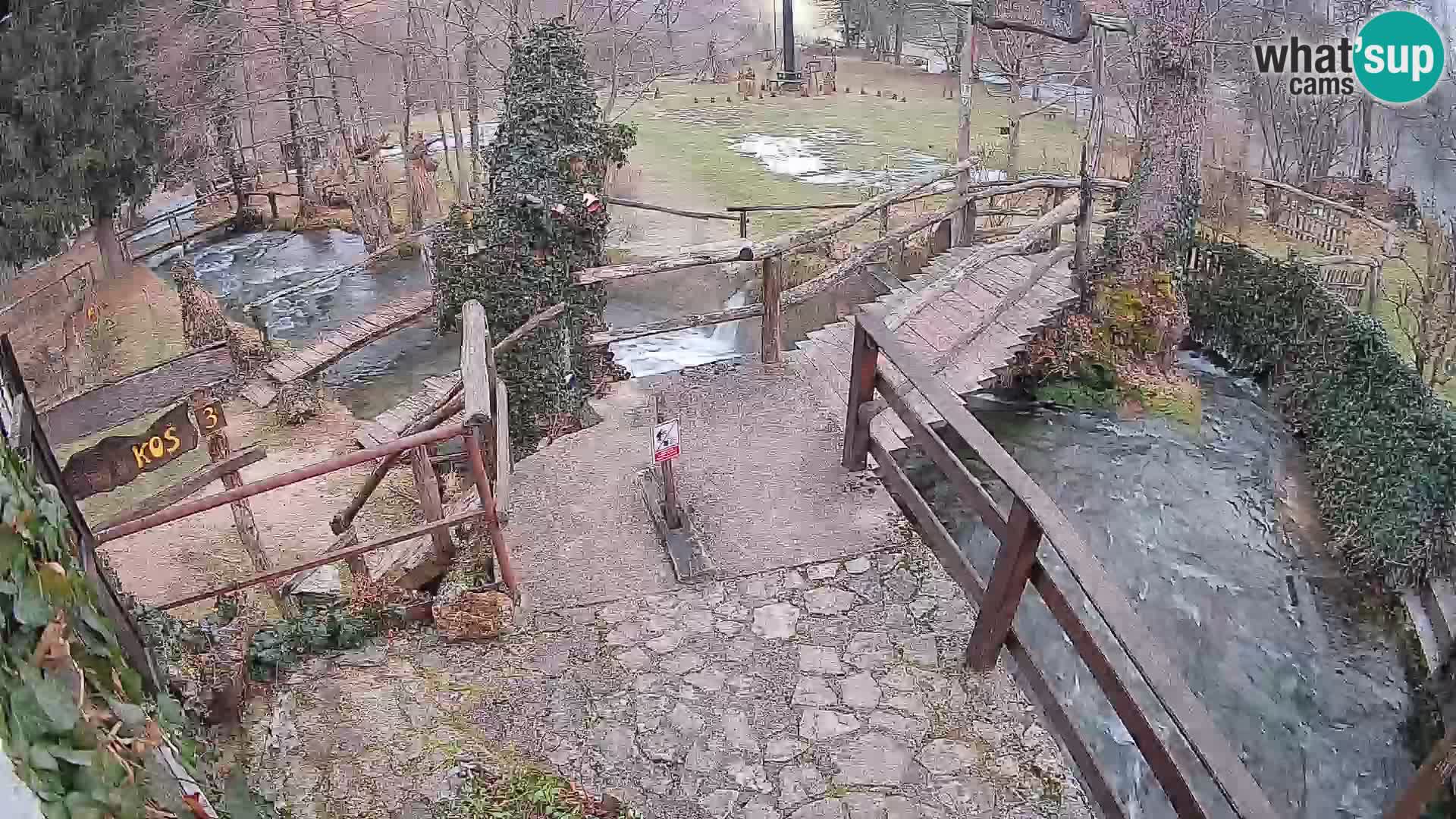 Lacs sur la rivière Slunjčica dans Rastoke