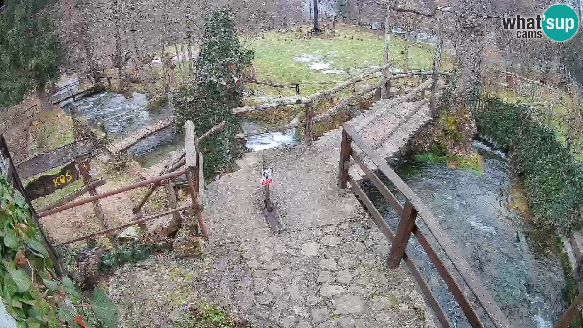 Jezera na rijeci Slunjčica u Rastokama